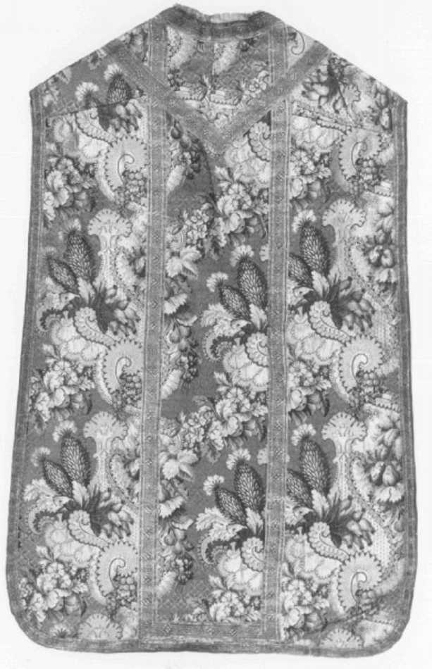 paramento liturgico, insieme - manifattura italiana (secondo quarto sec. XVIII)