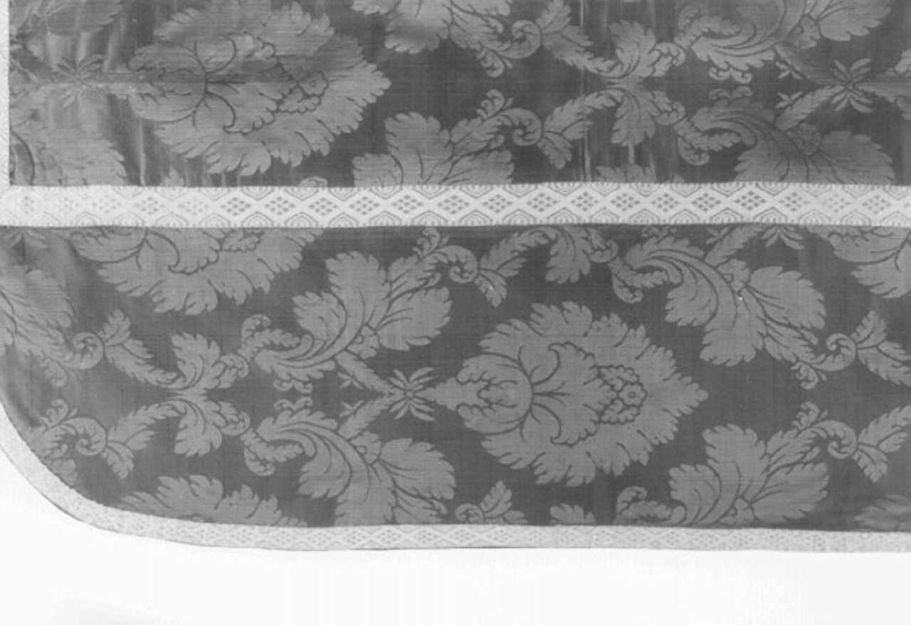 paramento liturgico, insieme - manifattura italiana (seconda metà sec. XIX)