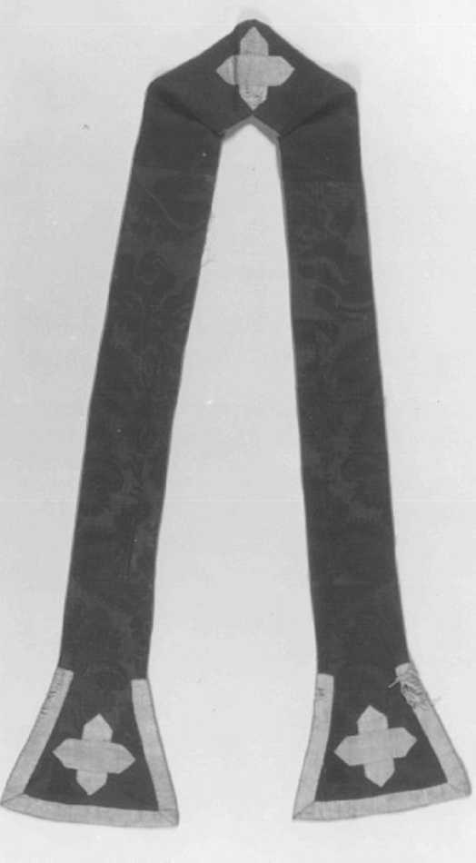 stola - manifattura italiana (prima metà sec. XVIII)