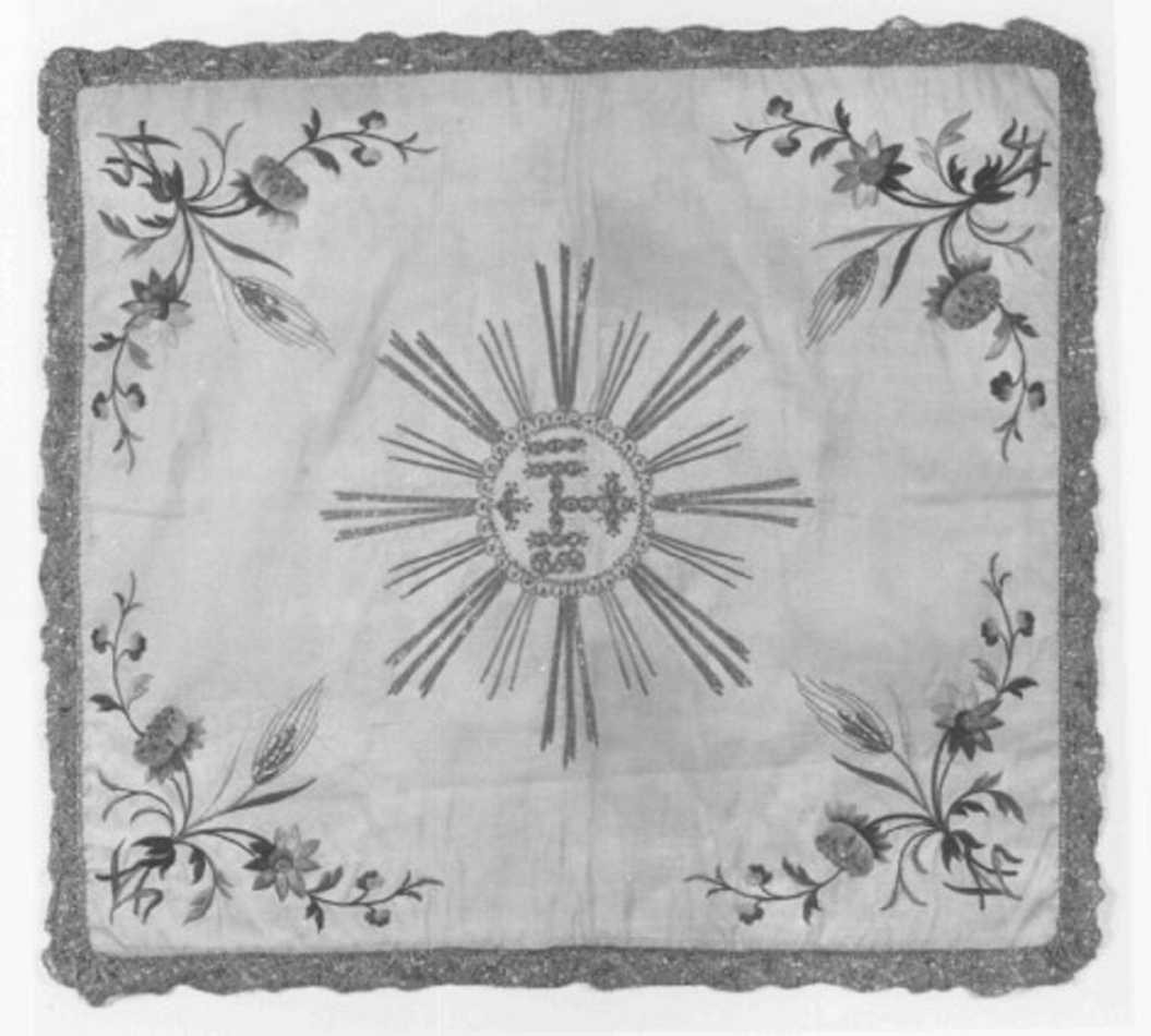 velo di calice - manifattura italiana (sec. XIX)