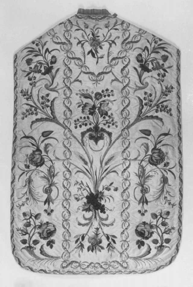 paramento liturgico, insieme - manifattura italiana (sec. XIX)