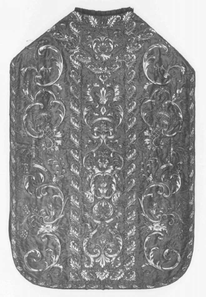 paramento liturgico, insieme - manifattura italiana (seconda metà sec. XVIII)