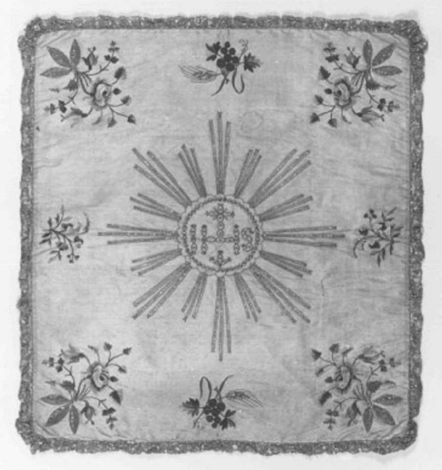 velo di calice - manifattura italiana (seconda metà sec. XIX)