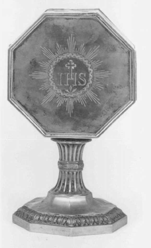 teca eucaristica - ambito veneto (prima metà sec. XIX)