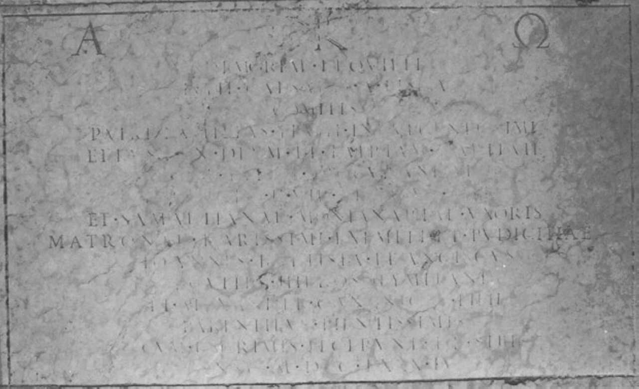 lapide - ambito veneto (sec. XVIII)