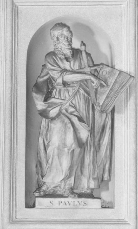 San Paolo (statua, elemento d'insieme) di Sartori Angelo (sec. XVIII)
