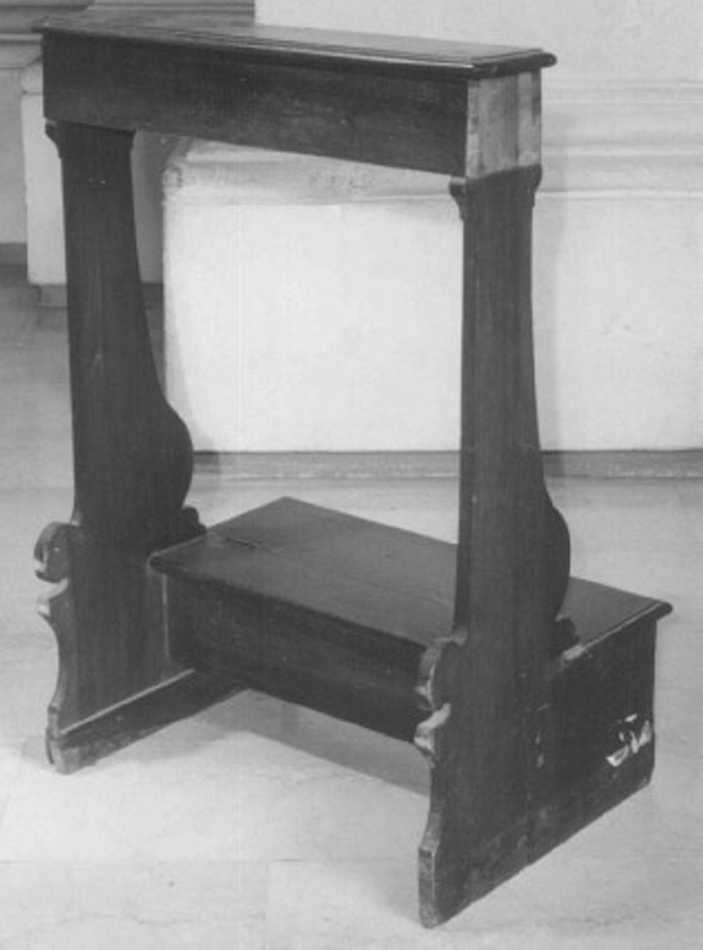 inginocchiatoio - ambito veneto (sec. XIX)
