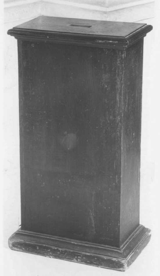 cassetta per elemosine - ambito veneto (sec. XIX)