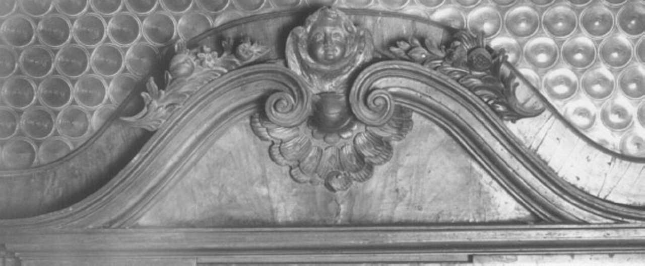 cimasa, elemento d'insieme - ambito veneto (sec. XVIII)