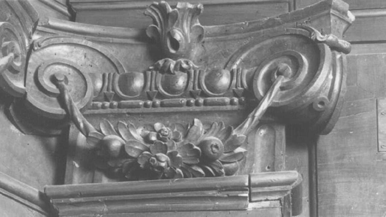 motivi decorativi (capitello) - ambito veneto (sec. XVIII)