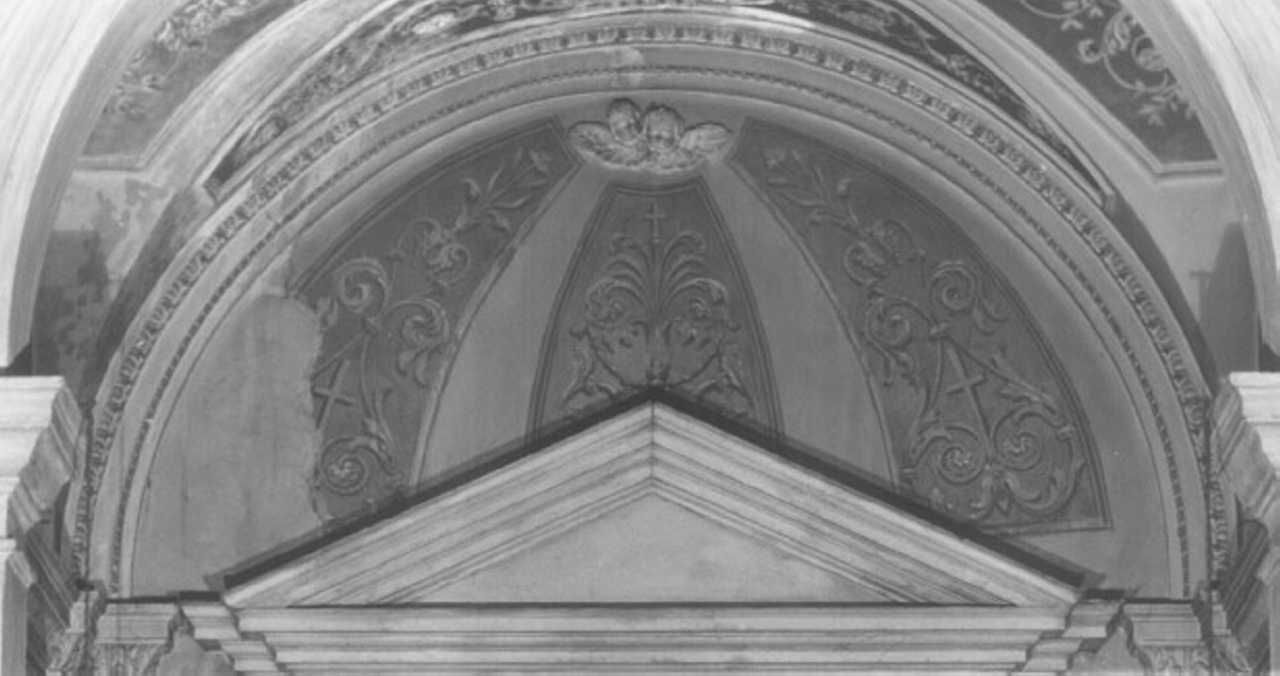 motivi decorativi (dipinto) - ambito veneto (sec. XVIII)