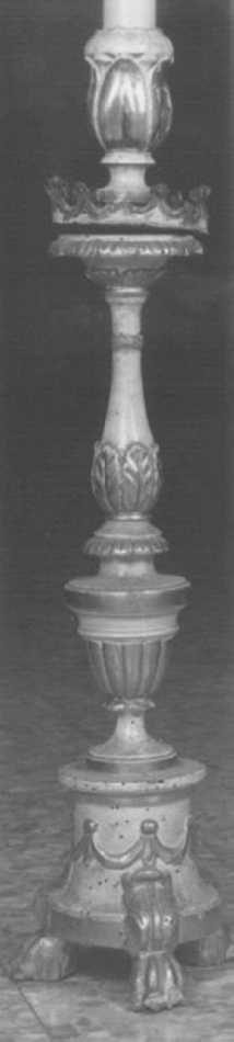 candeliere - ambito veneto (prima metà sec. XIX)