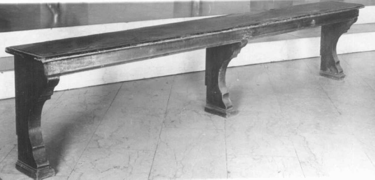 panca - ambito veneto (seconda metà sec. XVIII)