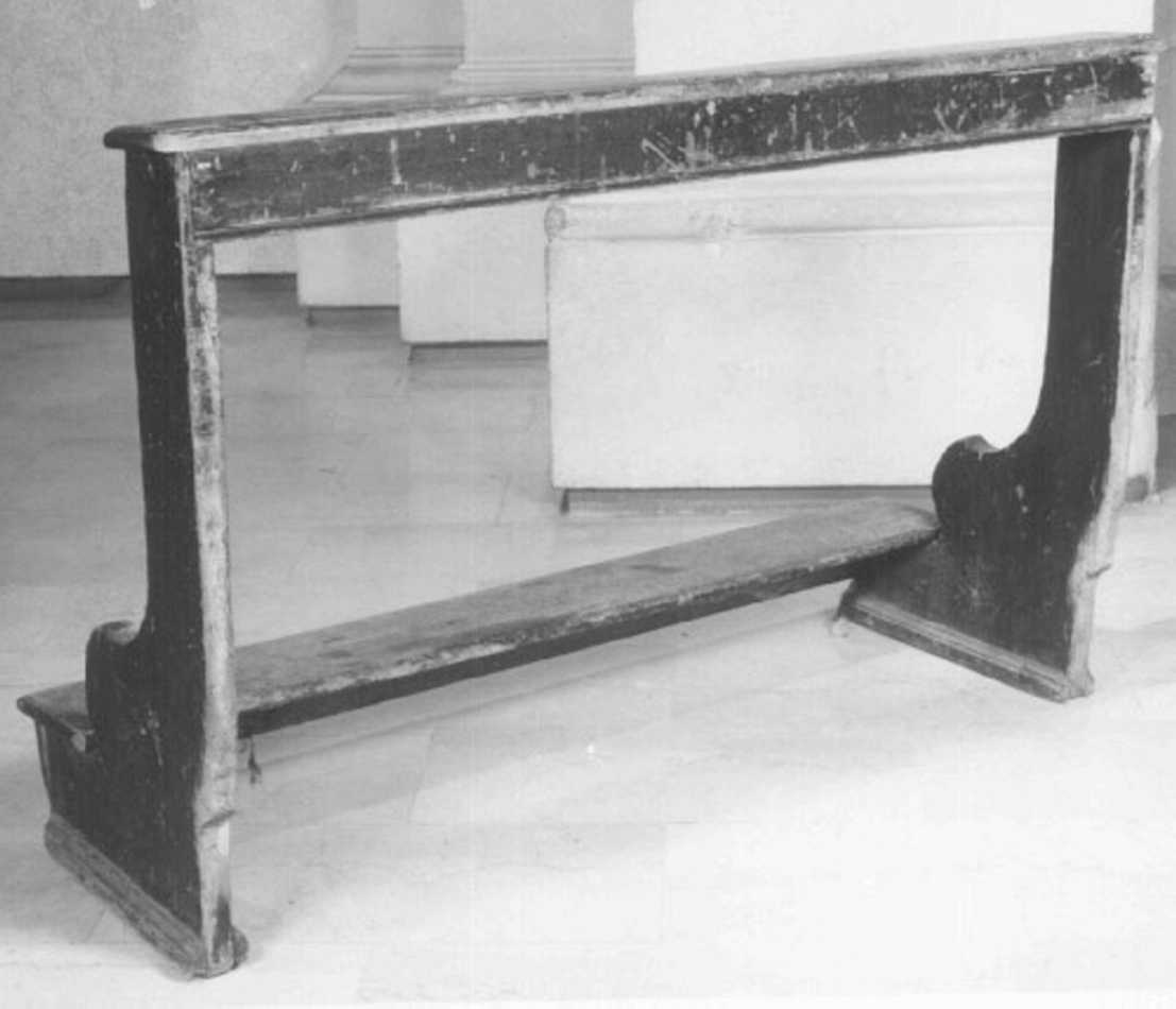 banco da chiesa - ambito veneto (sec. XIX)