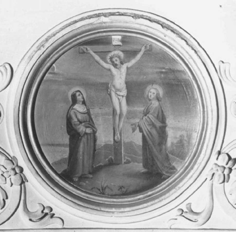 crocifissione (dipinto) - ambito veneto (sec. XVIII)