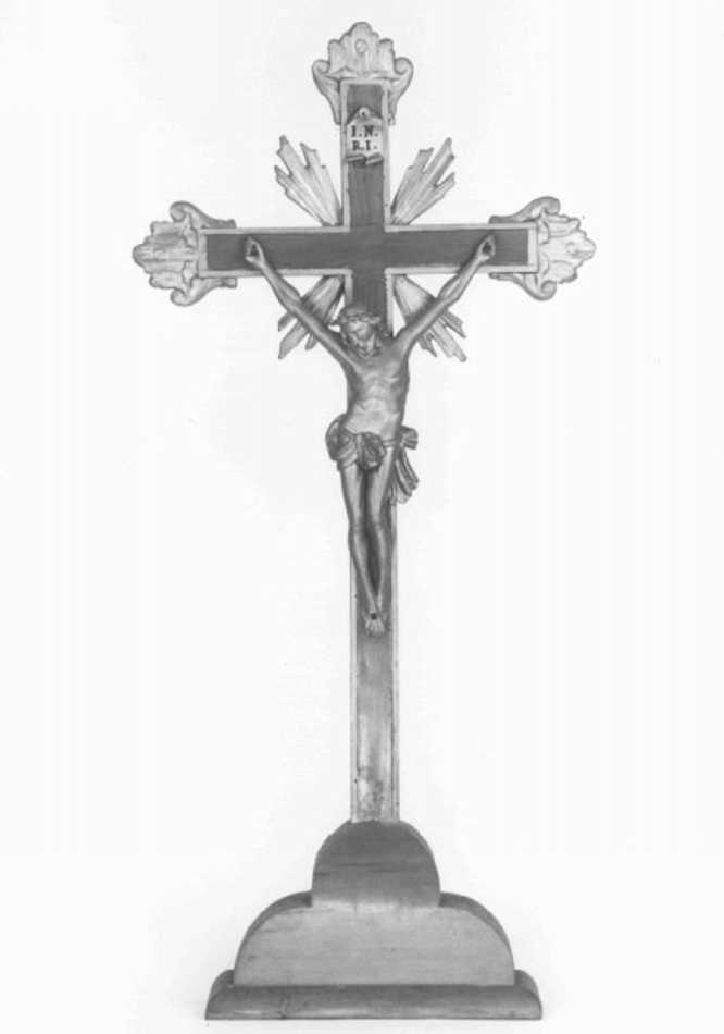 croce da tavolo - ambito veneto (sec. XIX)