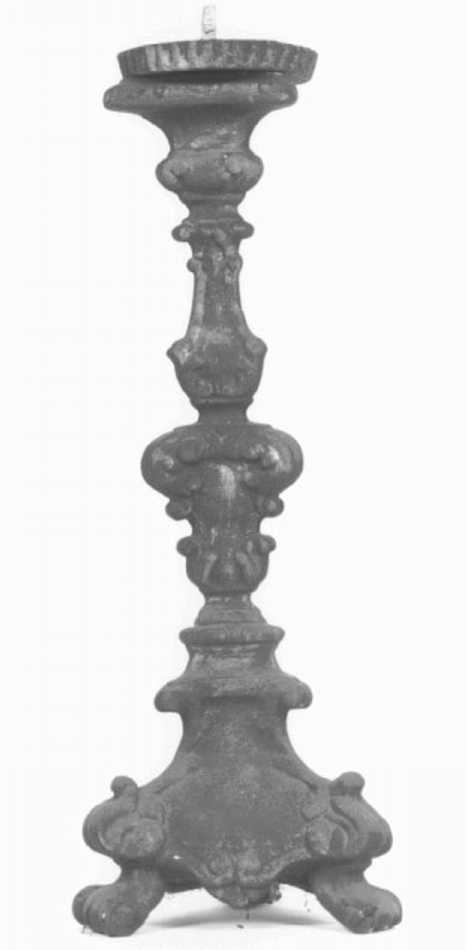 candeliere - ambito veneto (sec. XVIII)