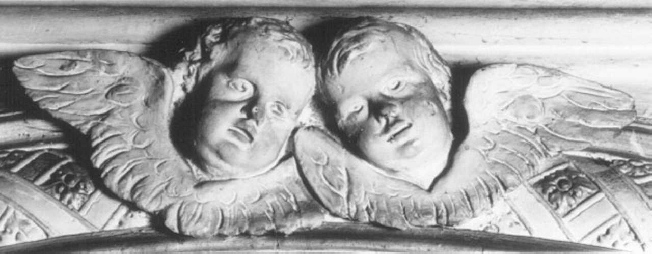 cherubini (rilievo, elemento d'insieme) - ambito veneto (sec. XVIII)