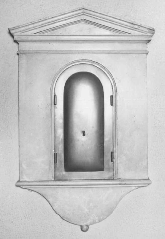 tabernacolo murale - ambito veneto (ultimo quarto sec. XVIII)