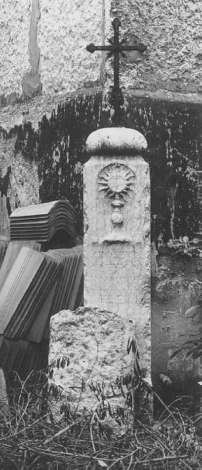 cippo - ambito veneto (inizio sec. XVIII)