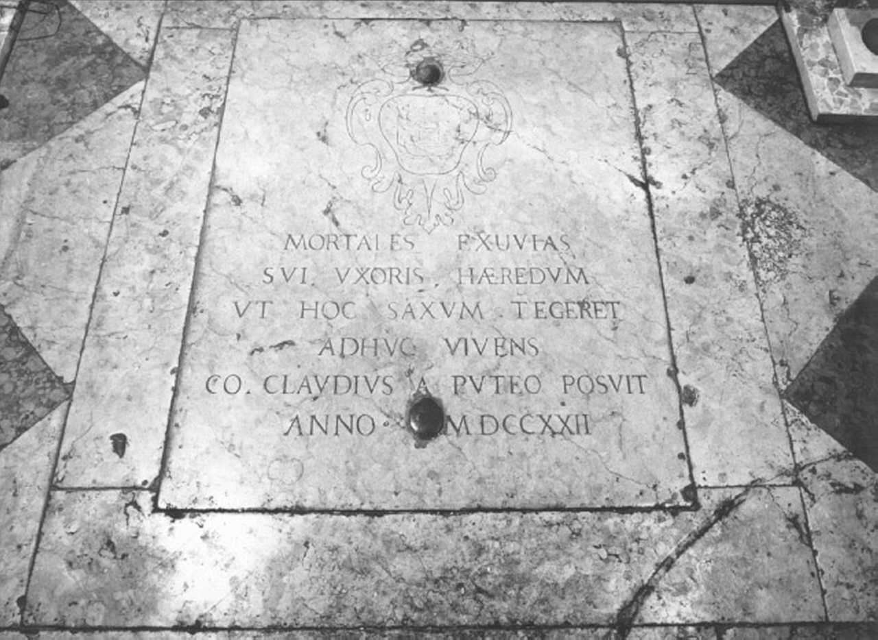 lastra tombale - bottega veronese (sec. XVIII)