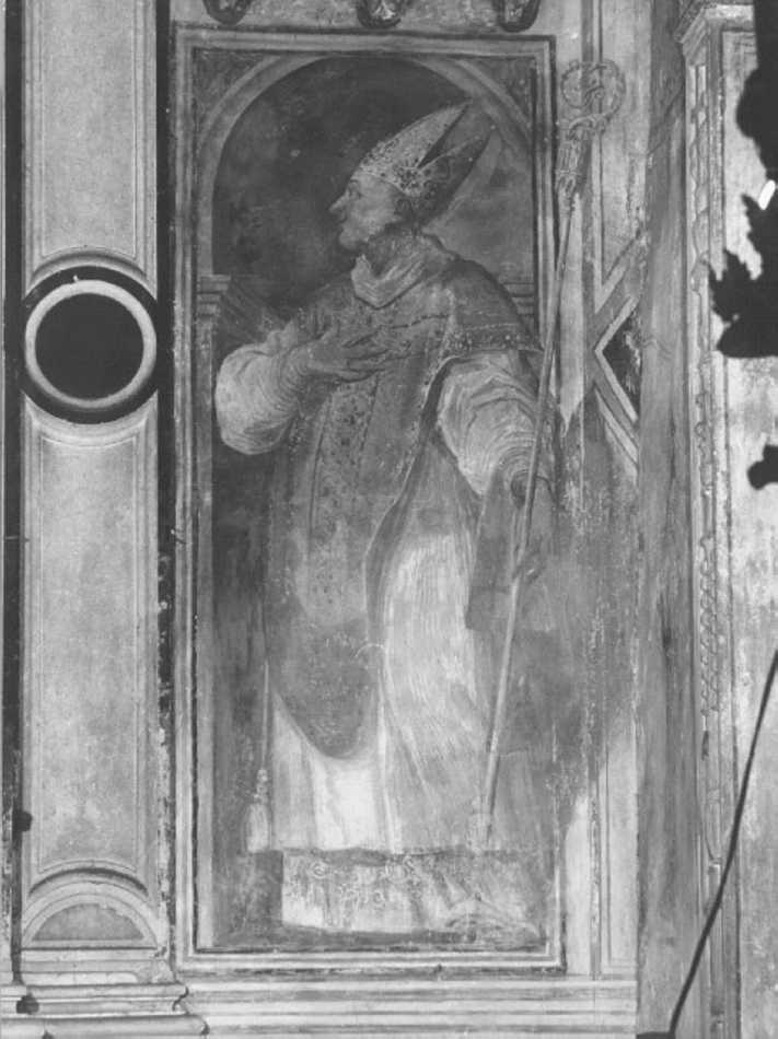 Sant'Agostino (dipinto) di Murari Giovanni (sec. XVII)
