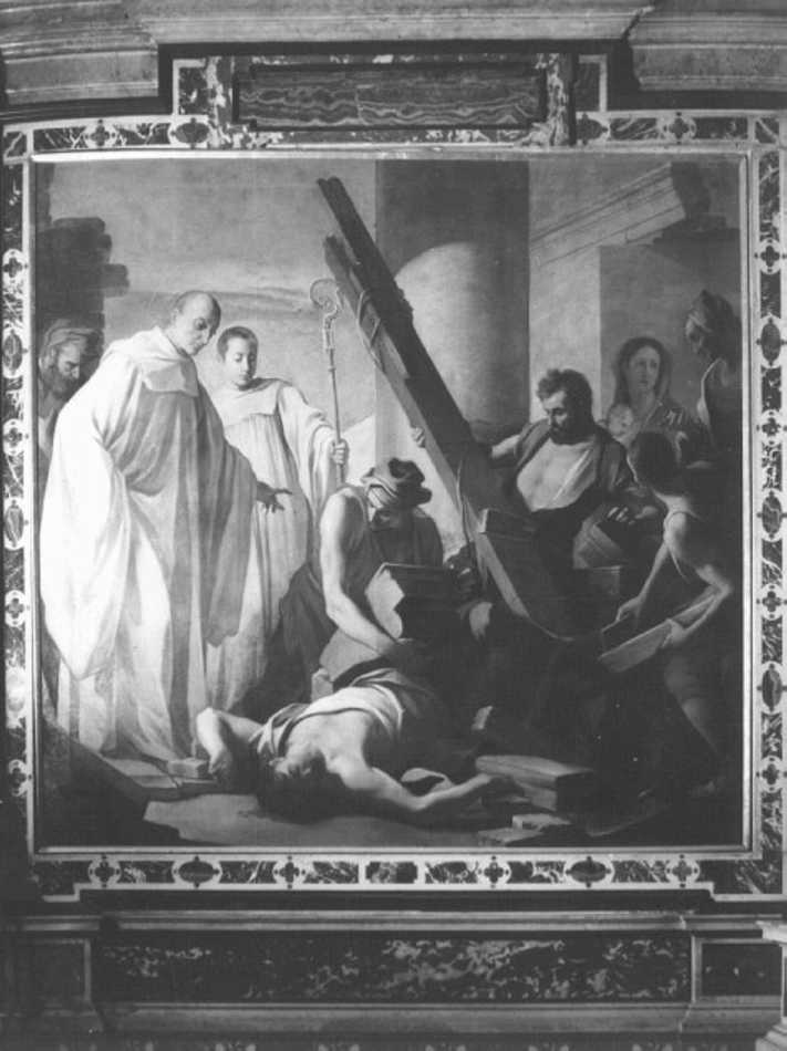 Miracolo del Beato Bernardo Tolomei (dipinto) - ambito veronese (sec. XVIII)