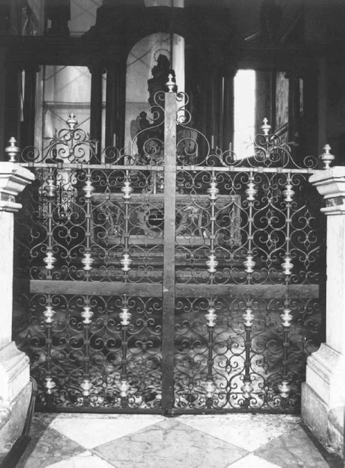 cancello di balaustrata - ambito veneto (sec. XVIII)