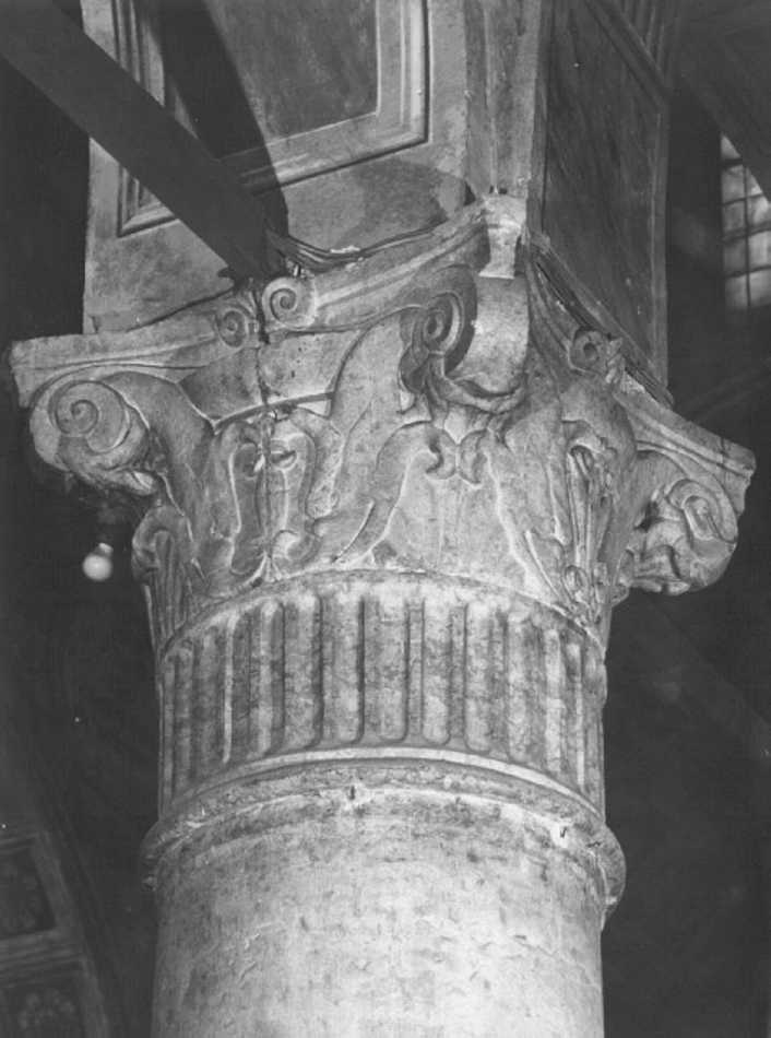 capitello - ambito veneto (fine sec. XV)