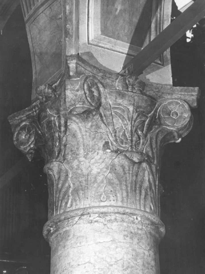 capitello - ambito veneto (fine sec. XV)