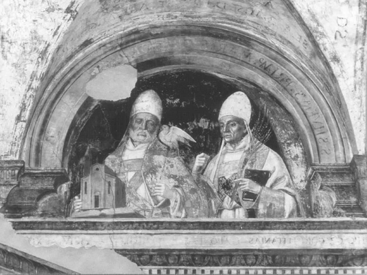 ritratti di papi (dipinto) di Morone Francesco (e aiuti) (sec. XVI)
