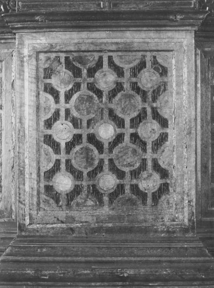 motivi decorativi geometrici (decorazione a intarsio) di Giovanni da Verona (e aiuti) (sec. XVI)