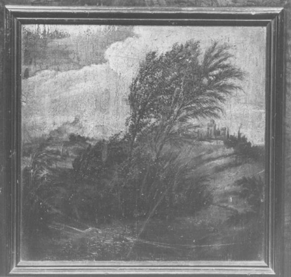 paesaggio (dipinto) di Riccio Domenico detto Brusasorci (attribuito) (sec. XVI)