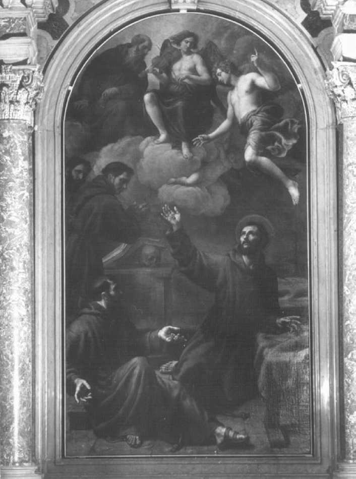estasi di San Francesco d'Assisi (dipinto) di Turchi Alessandro detto Orbetto (sec. XVII)