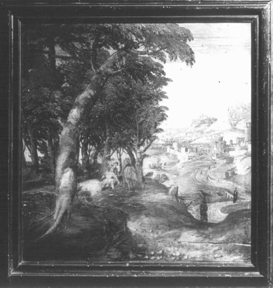 Parabola del buon Samaritano (dipinto) di Riccio Domenico detto Brusasorci (sec. XVI)