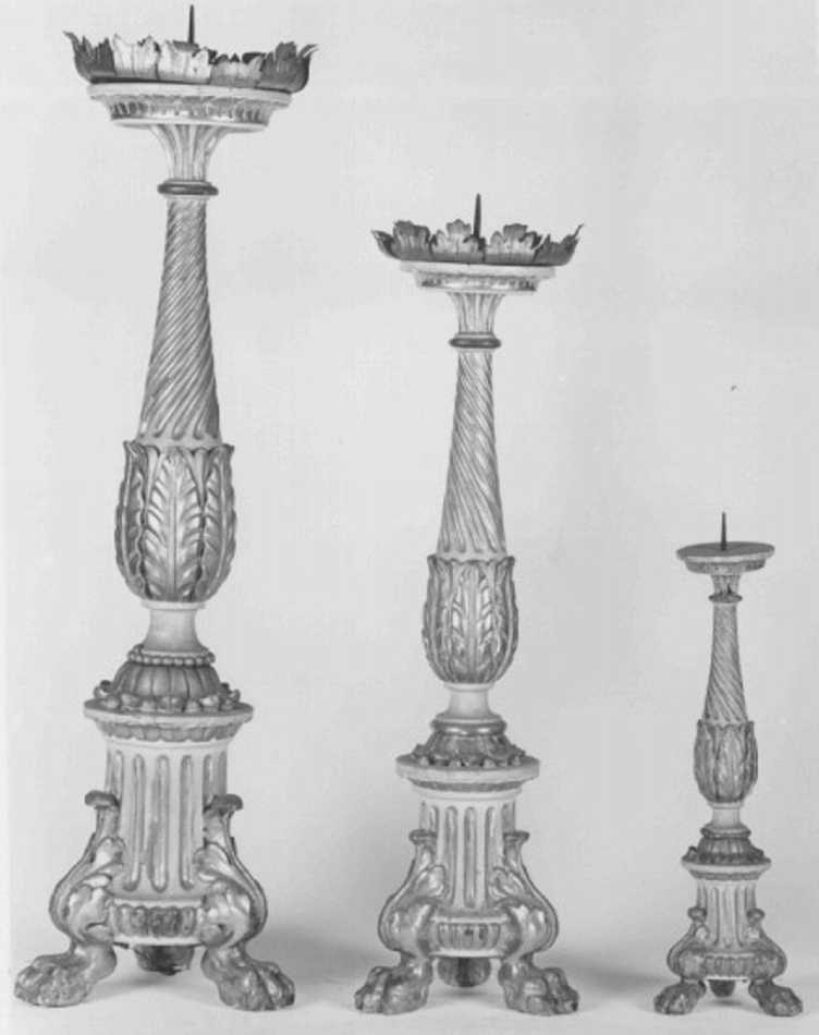 candeliere, serie - ambito veneto (sec. XIX)