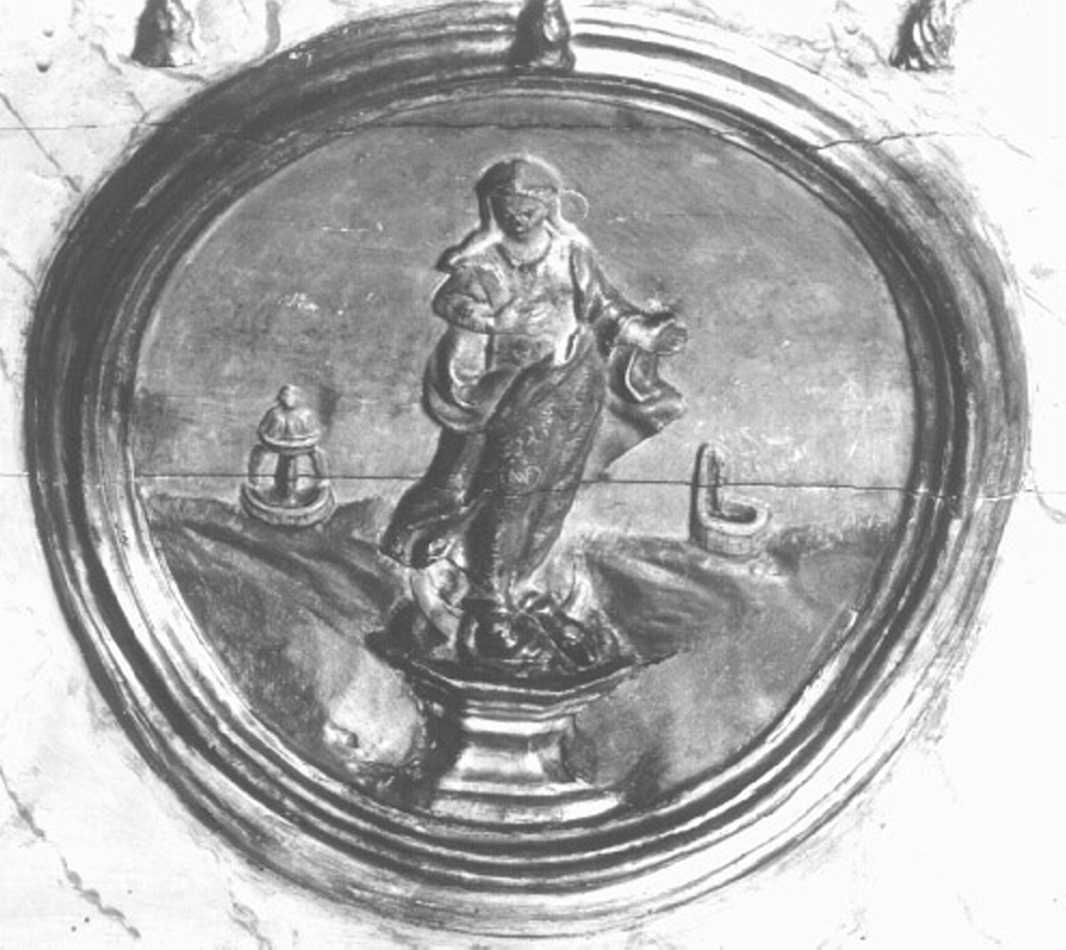 Immacolata Concezione (decorazione plastico-architettonica) - ambito veneto (sec. XVIII)