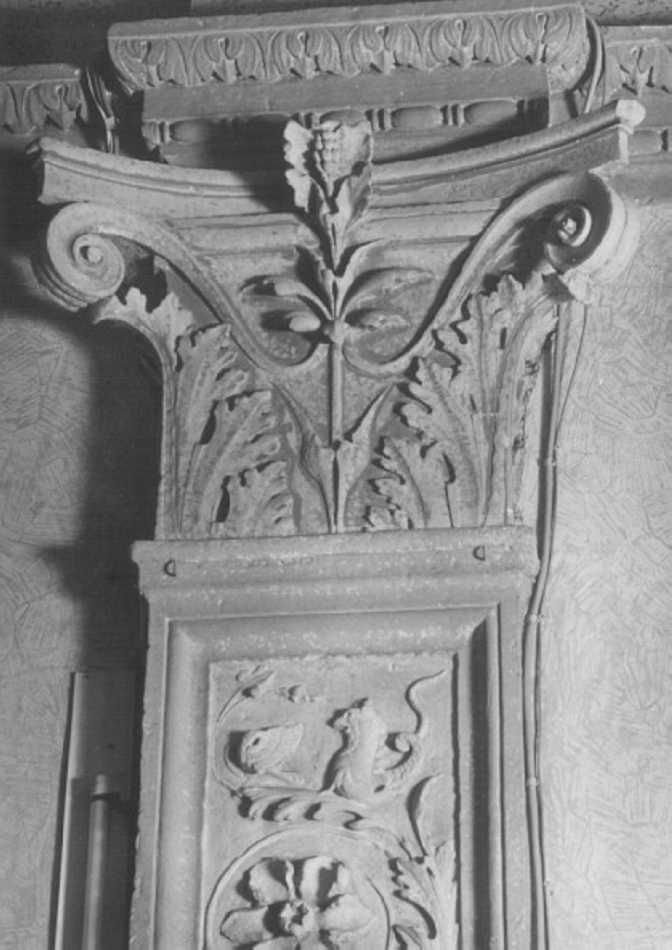 capitello - ambito veneto (sec. XVI)