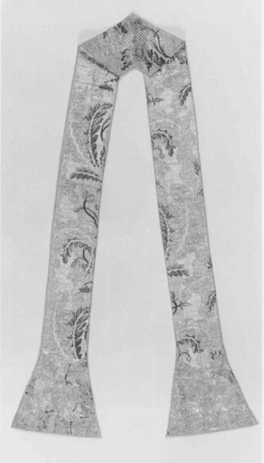 stola - ambito veneto (sec. XVIII)