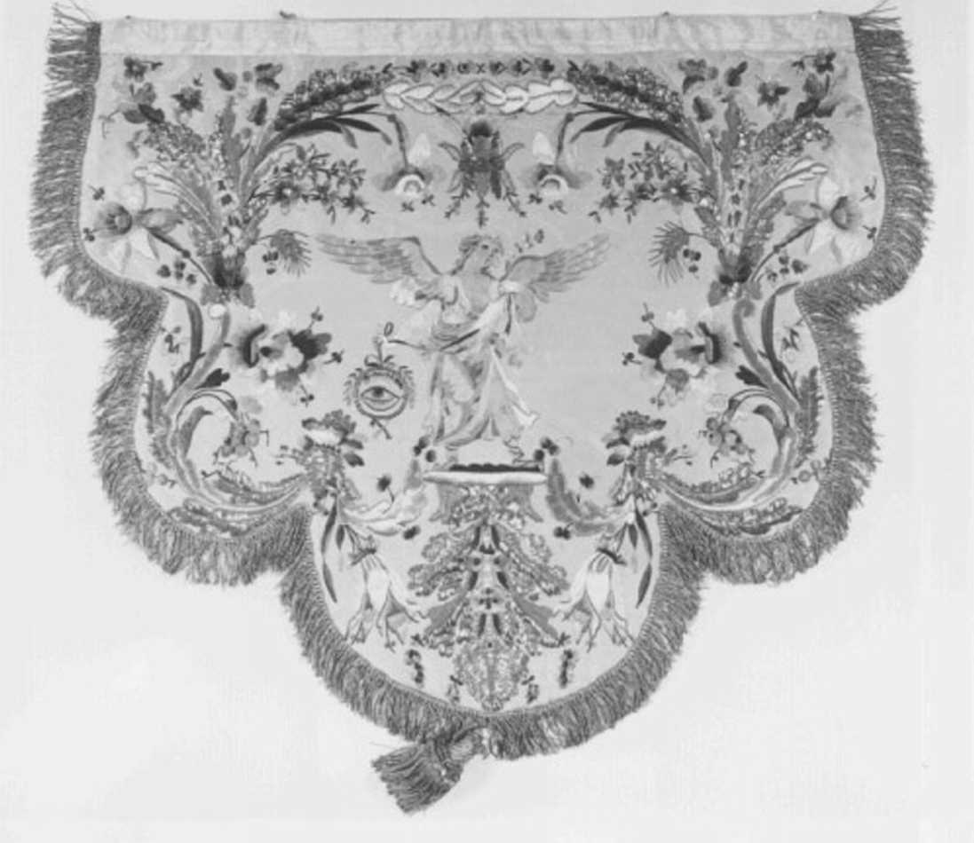 decorazione a ricamo - ambito veneto (sec. XIX)