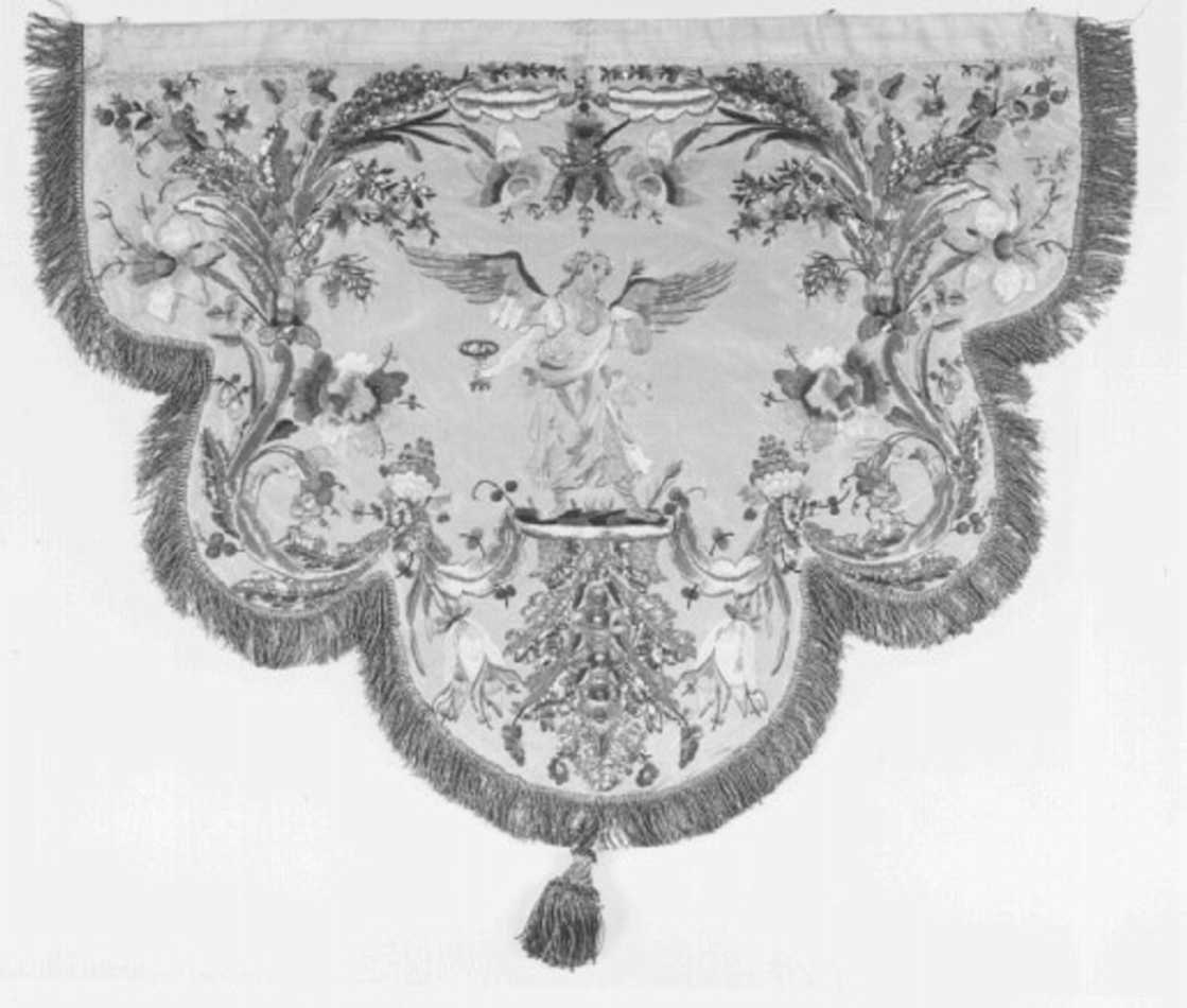 decorazione a ricamo - ambito veneto (sec. XIX)