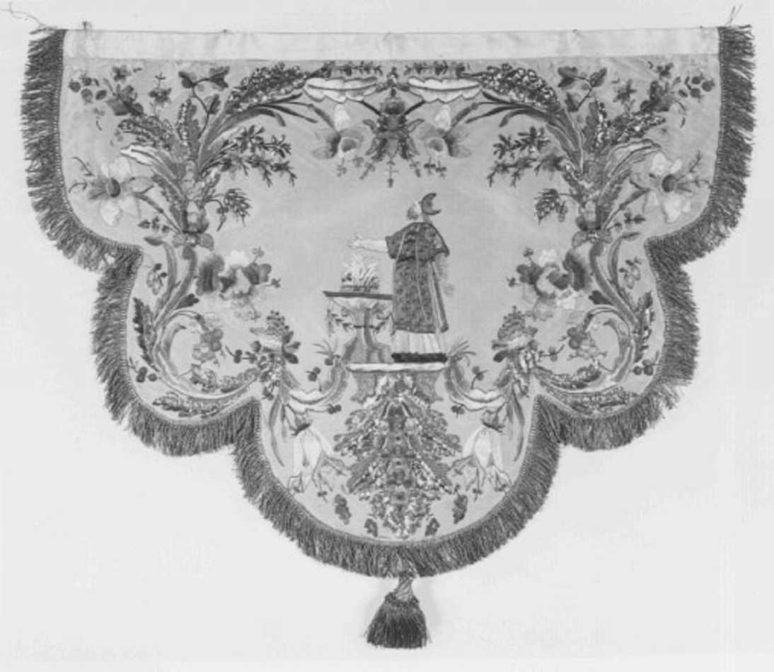 decorazione a ricamo - ambito veneto (sec. XIX)