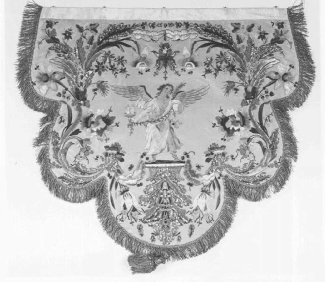 decorazione a ricamo - ambito veneto (sec. XIX)