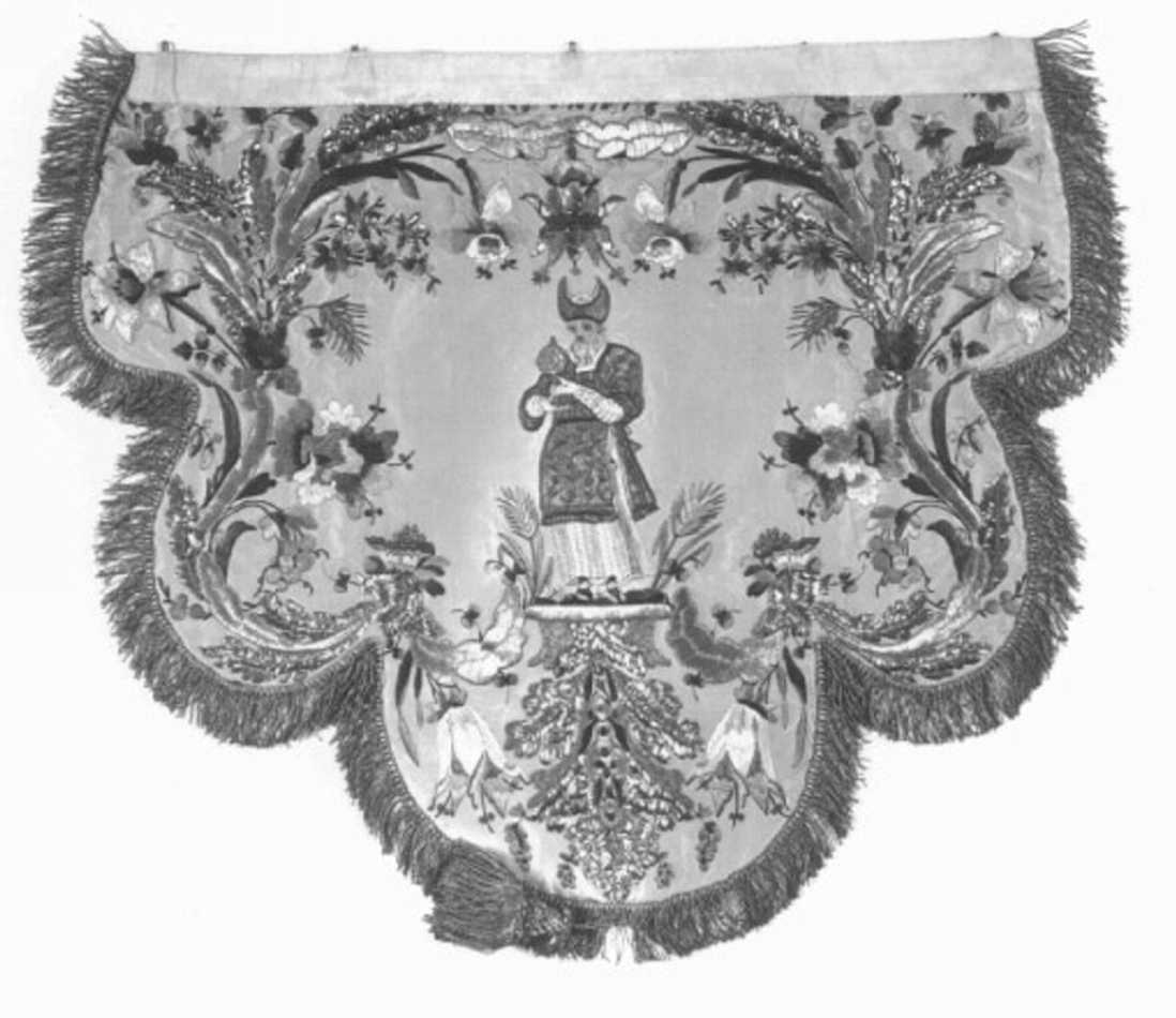 decorazione a ricamo - ambito veneto (sec. XIX)