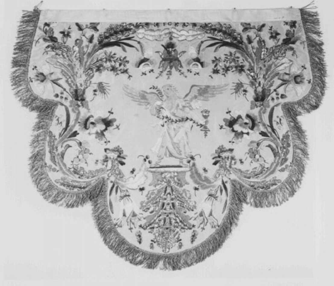 decorazione a ricamo - ambito veneto (sec. XIX)