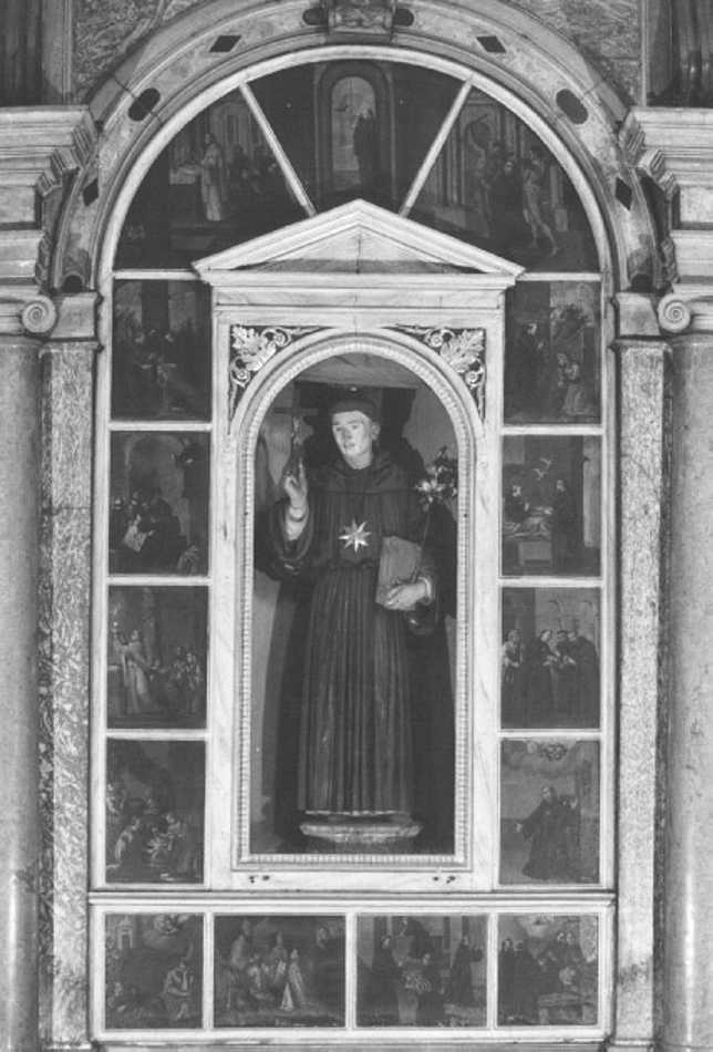 San Nicola da Tolentino (polittico) di Zanconti Domenico (ultimo quarto sec. XVIII)