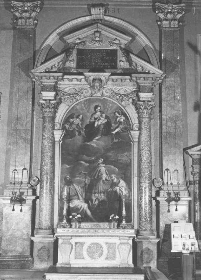 altare - ambito veneto (sec. XVII)