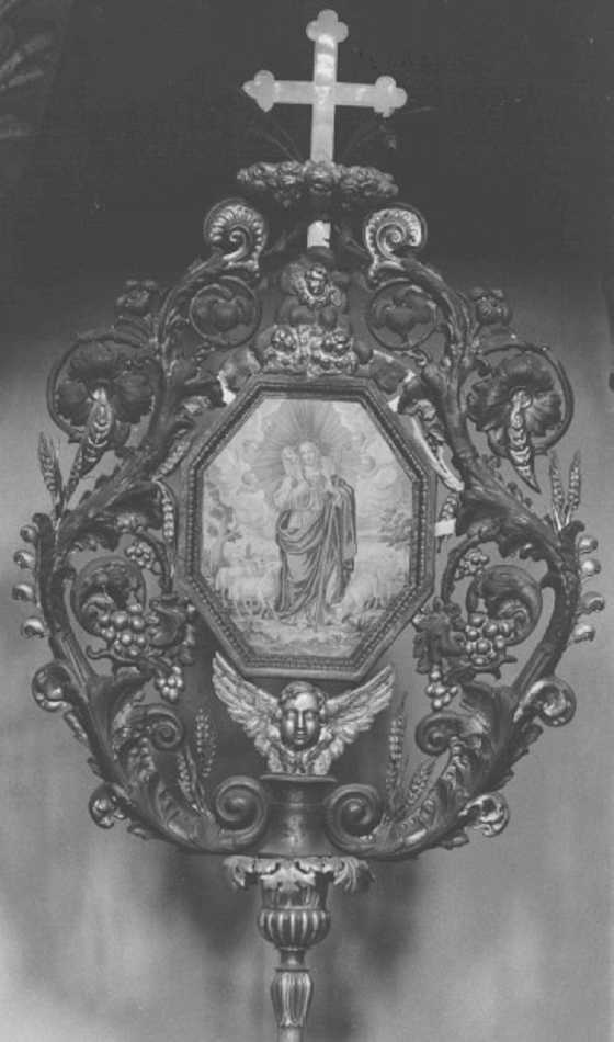 stendardo processionale - ambito veneto (seconda metà sec. XVIII)