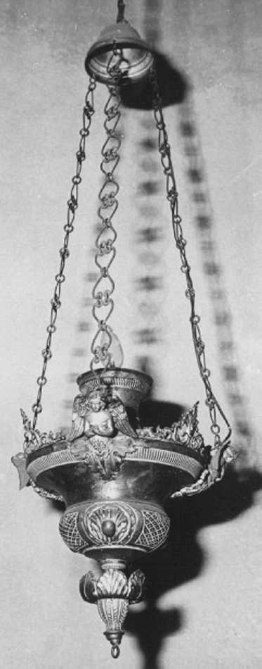 lampada pensile - ambito veneto (sec. XVIII)