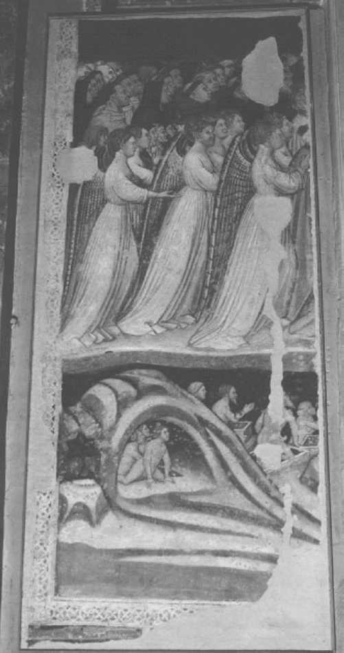 Giudizio Universale (dipinto, frammento) di Martino da Verona (attribuito) (inizio sec. XV)